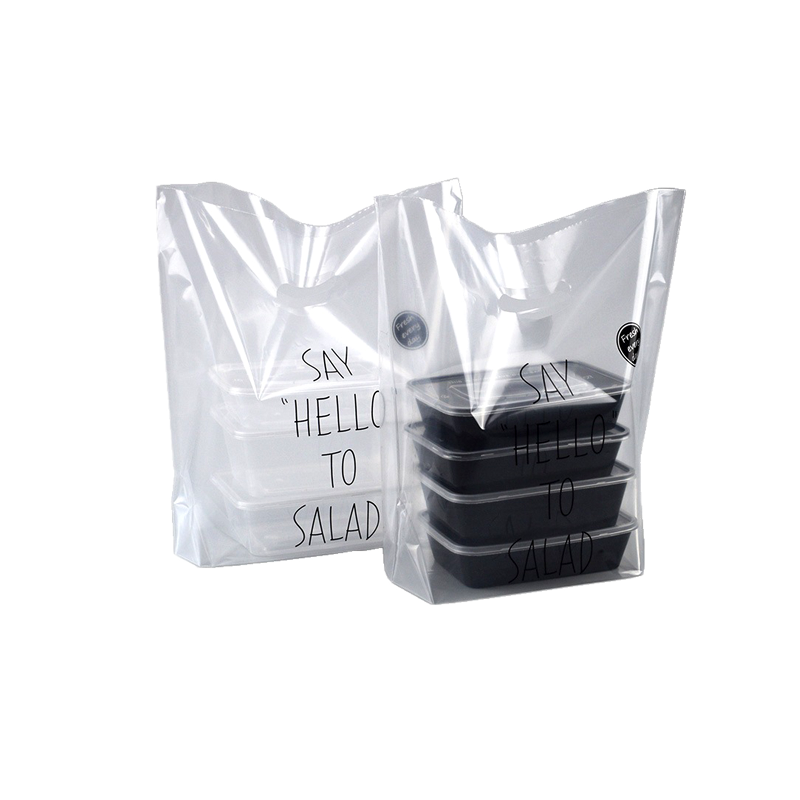 Transparent Carrying Plastic Bag