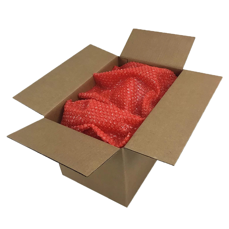 Red Bubble Wrap Provides Anti-Static Protection